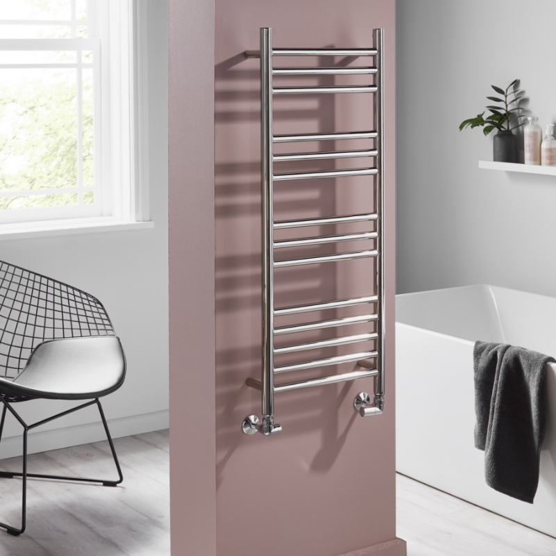 Towelrads Eversley Ladder Rail - 25mm, Stainless Steel Straight, 1500x500mm Price Comparisons | Compare The Build