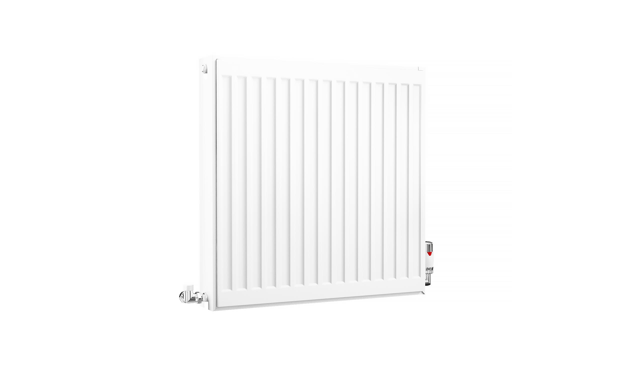 Kartell K-Rad Compact Horizontal Radiator, White, 600mm x 600mm - Double Panel, Double Convector Price Comparisons | Compare The Build