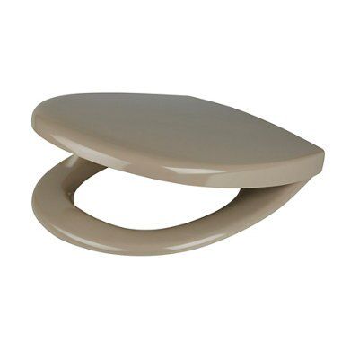 Cooke & Lewis Valtos Taupe Top-Fix Soft Close Toilet Seat | Compare The Build