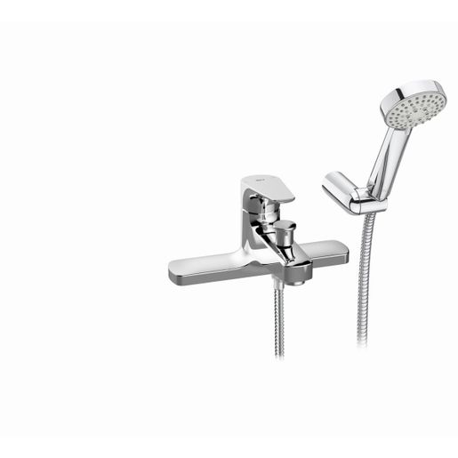 Roca Atlas Deck Mounted Bath Shower Mixer Price Comparisons | Compare The Build