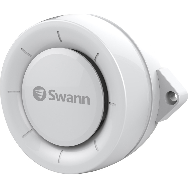 Swann Security Swann Smart Security WiFi Indoor Siren (5V DC Powered) Swifi Isiren GL in White Price Comparisons | Compare The Build