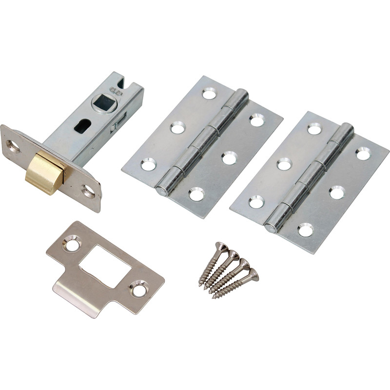 Perry Latch Pack Bright Zinc Plated in Steel Price Comparisons | Compare The Build