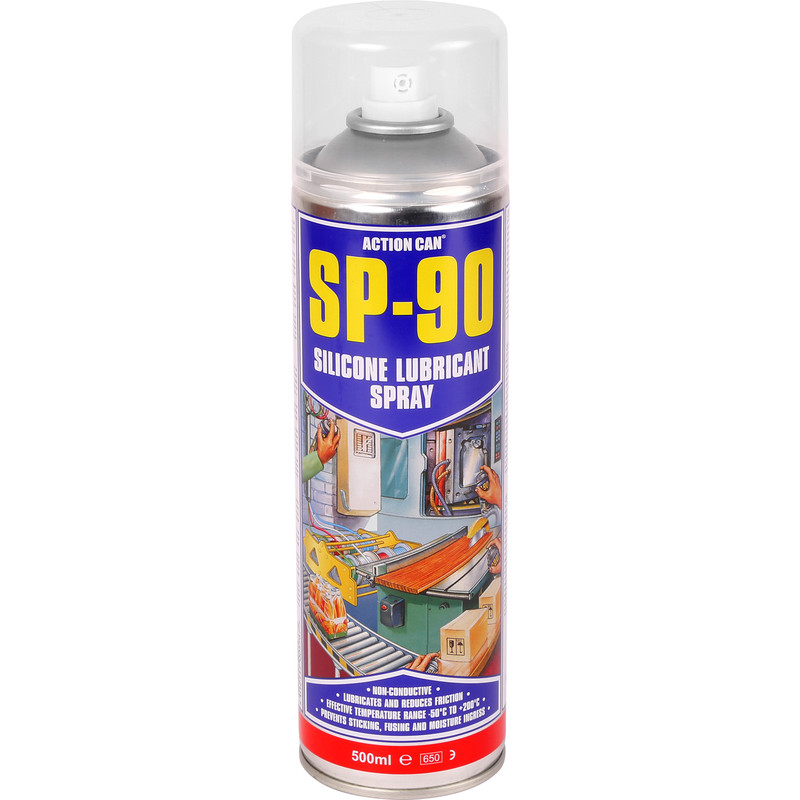 Action Can SP-90 Silicone Lubricant 500ml Rubber Price Comparisons | Compare The Build