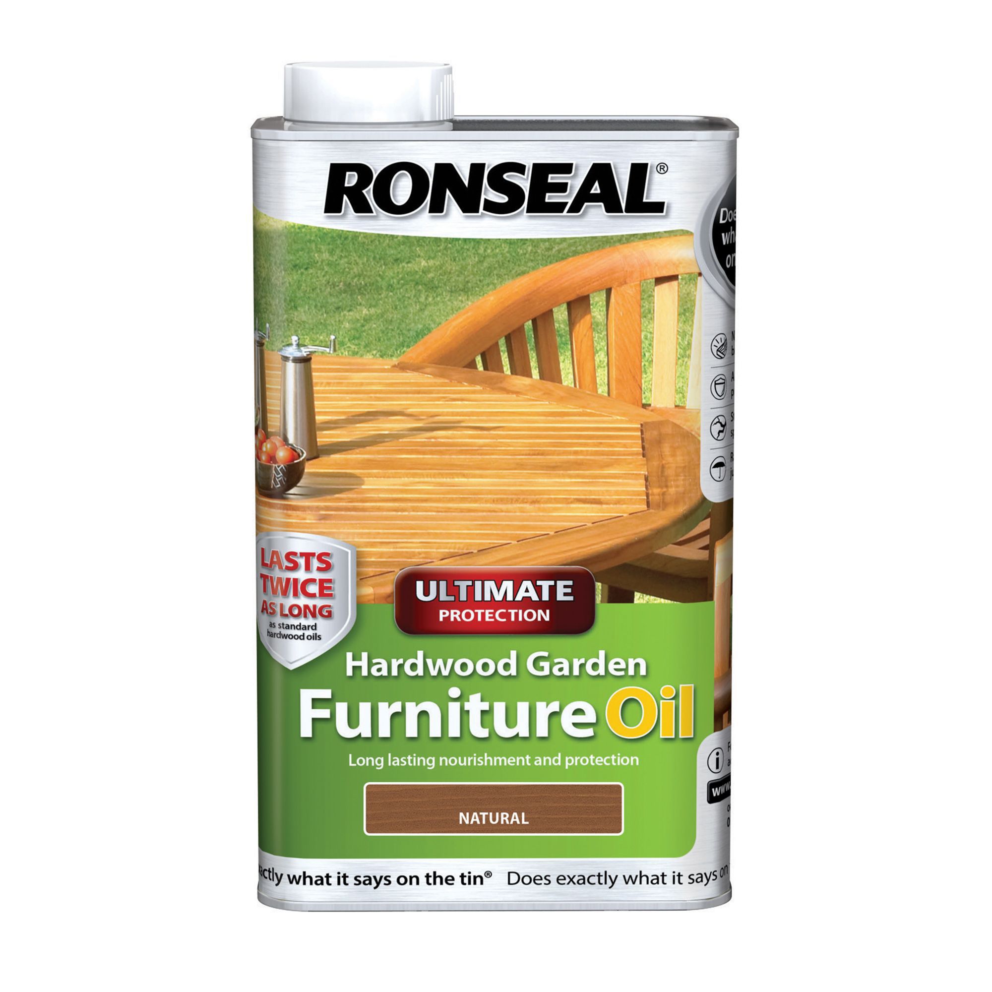 Ronseal Ultimate Natural Furniture Wood Oil, 1L Price Comparisons | Compare The Build