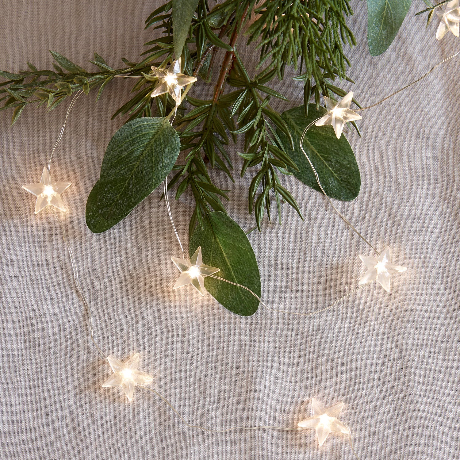 50 Warm White Star Micro Fairy Lights Price Comparisons | Compare The Build