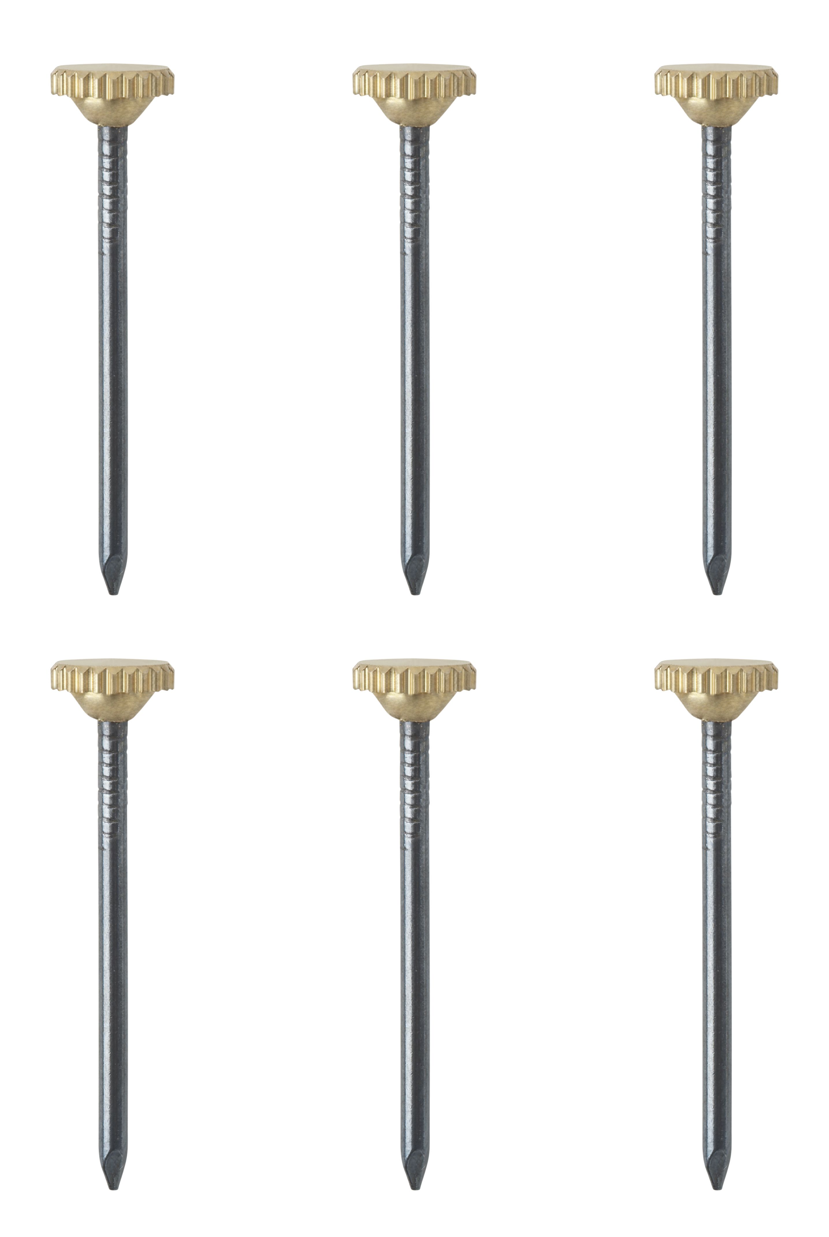 Picture Pin (L)26.5mm (Dia)1.5mm, Pack Of 6 | Compare The Build