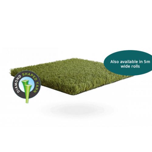 37mm Artificial Grass - Serenity - 2m x 25m | Compare The Build