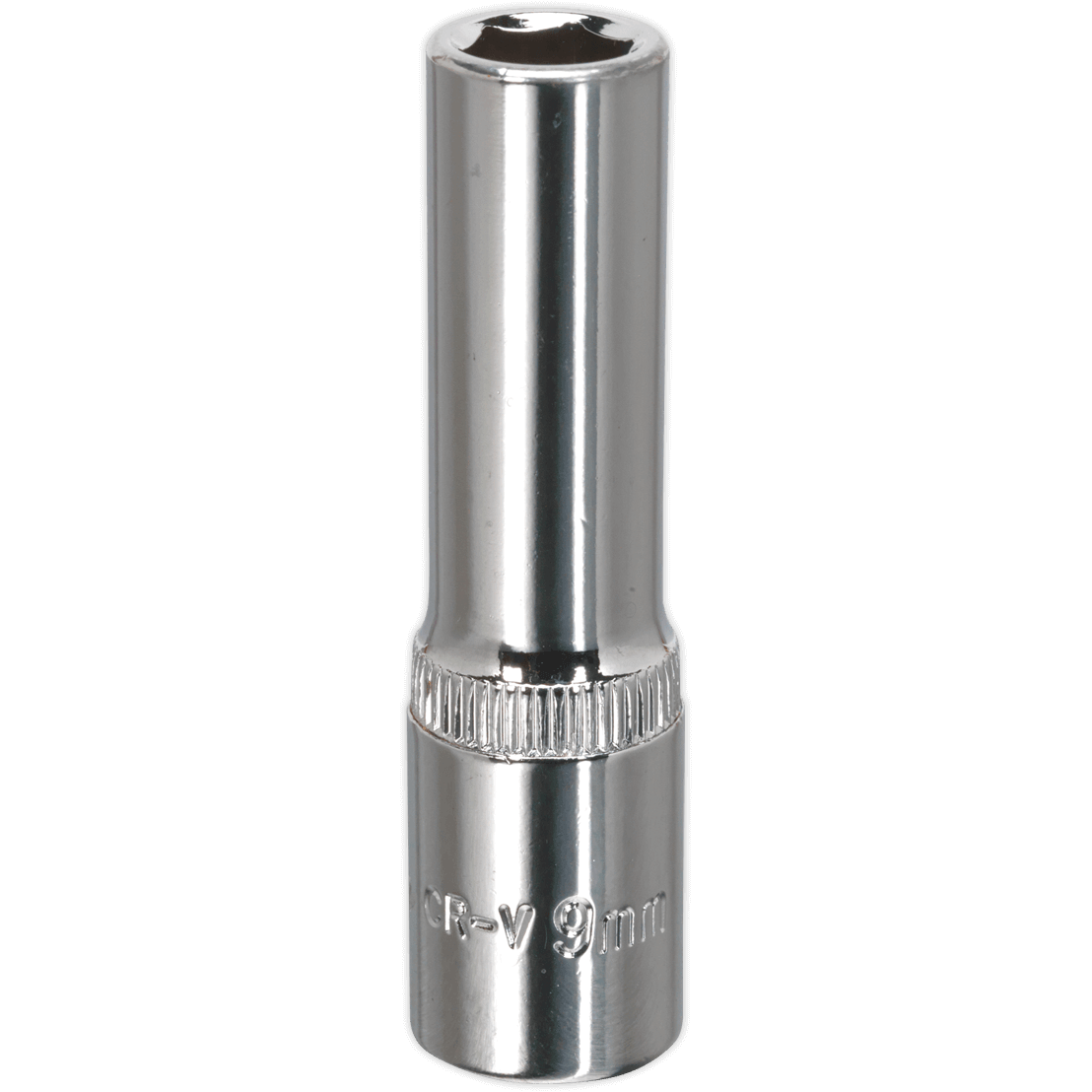 Sealey 3/8" Drive Polished Deep Hexagon WallDrive Socket Metric 3/8" 9mm | Compare The Build