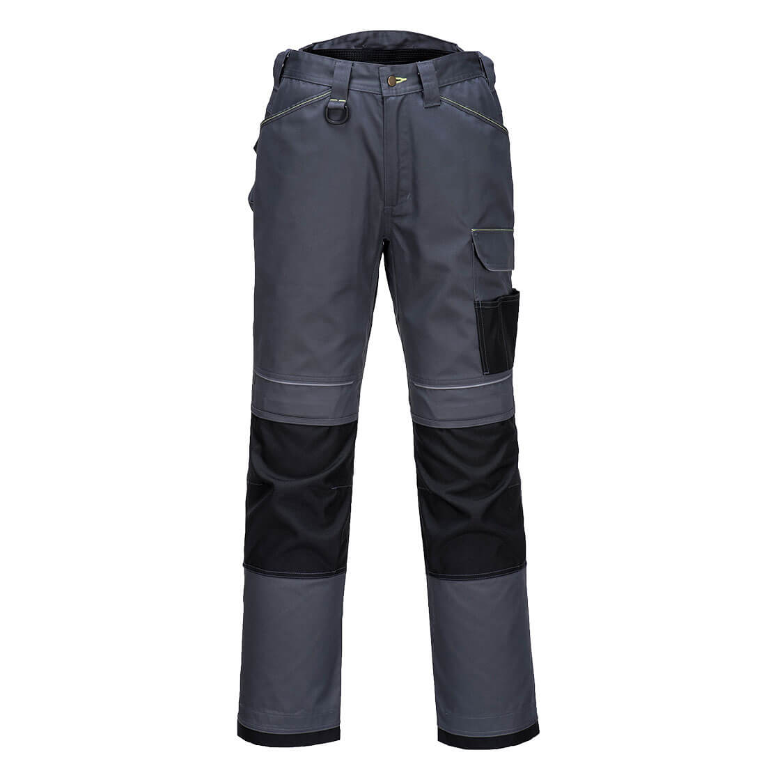 PW3 Mens Urban Work Trousers Grey / Black 48" 31" Price Comparisons | Compare The Build