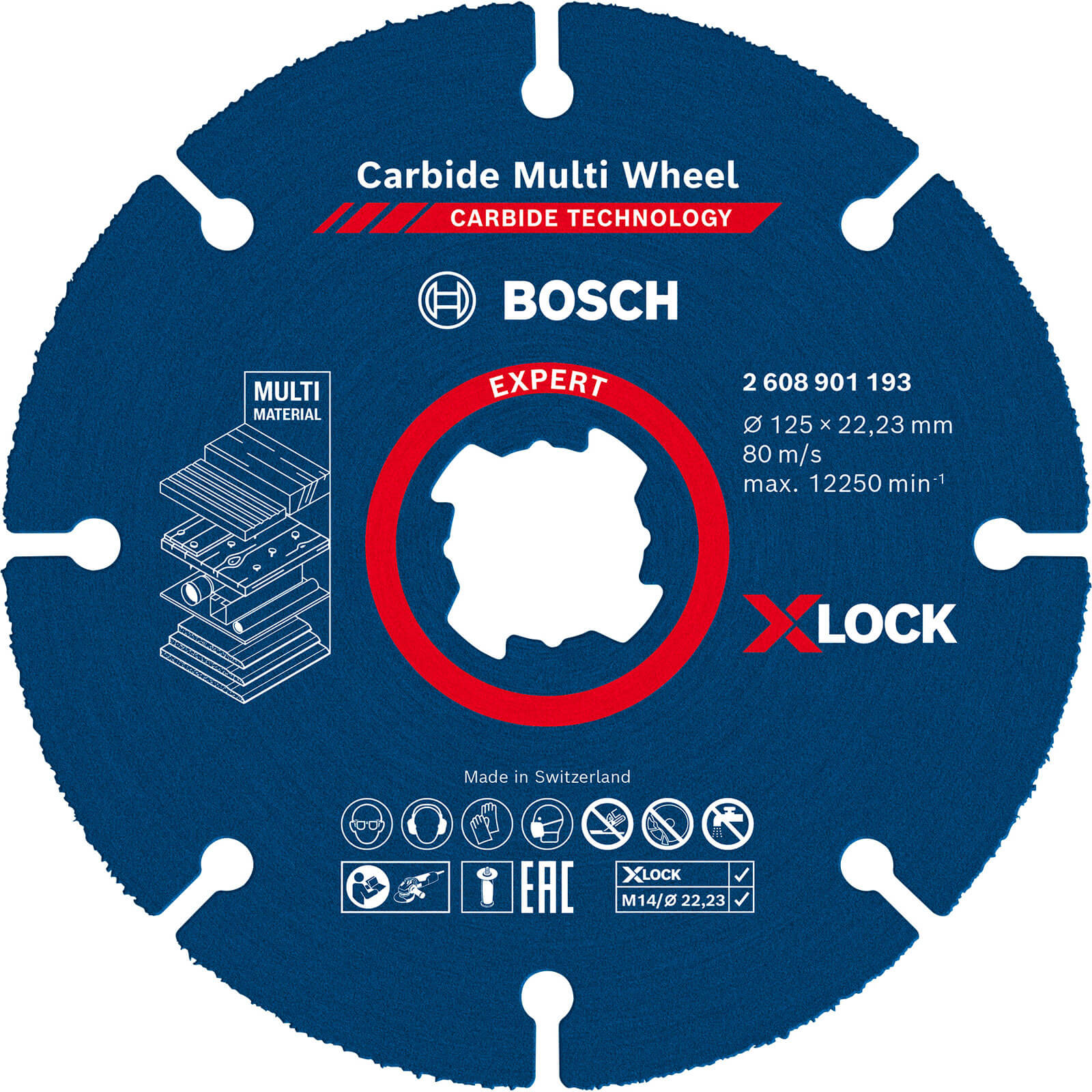 Bosch Expert X Lock Carbide Multi Cutting Disc 125mm Pack of 1 Price Comparisons | Compare The Build