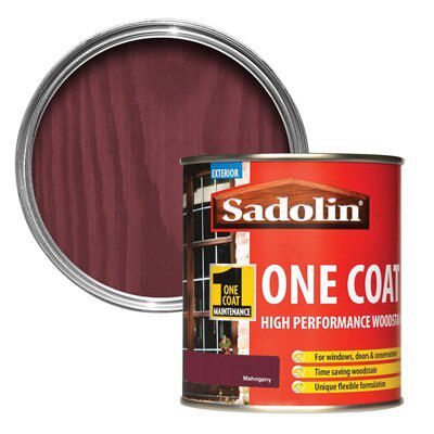 Sadolin Mahogany Semi-Gloss Wood Stain, 500Ml Price Comparisons | Compare The Build