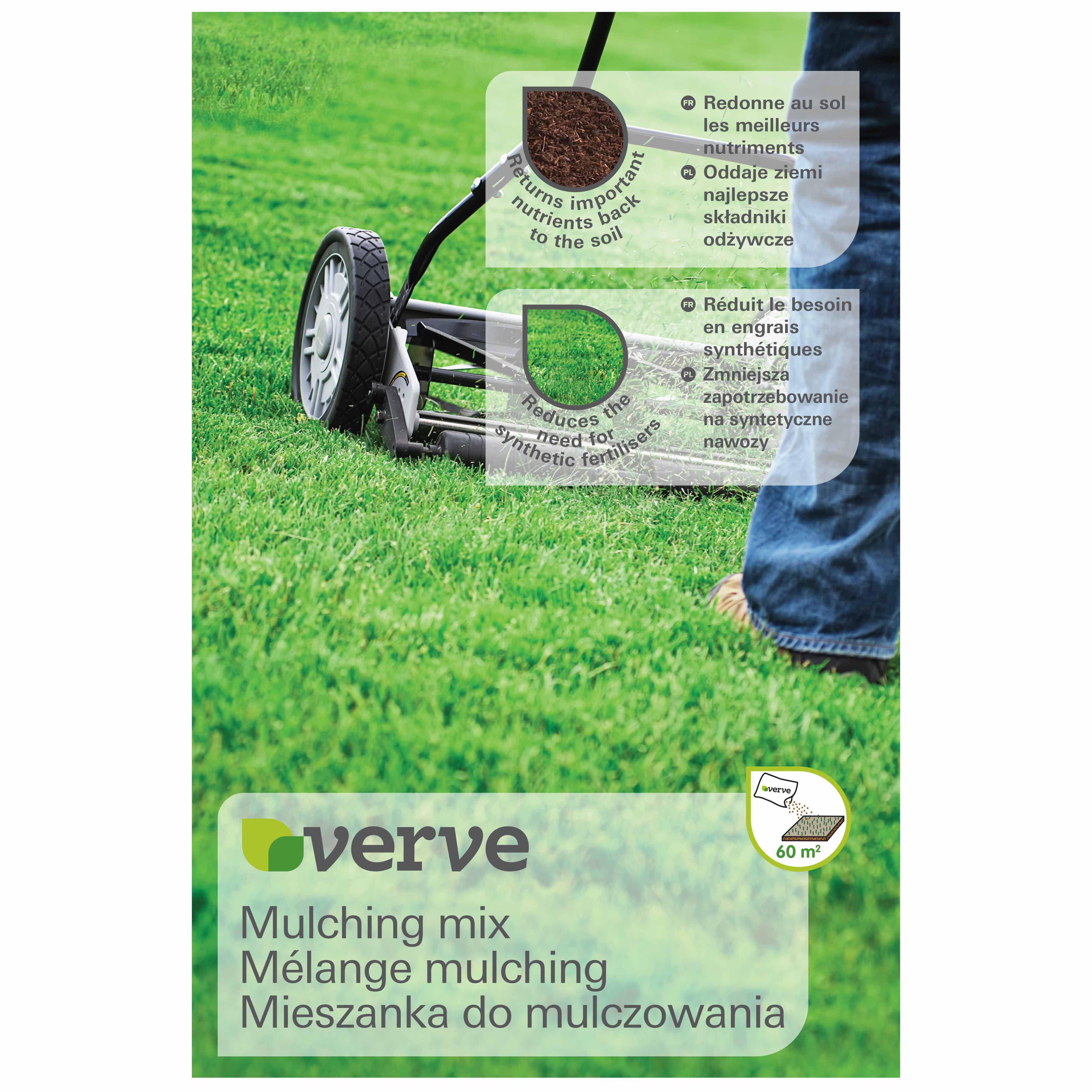 Verve Mulching Mix Lawn Seed 60M² 1.5Kg Price Comparisons | Compare The Build