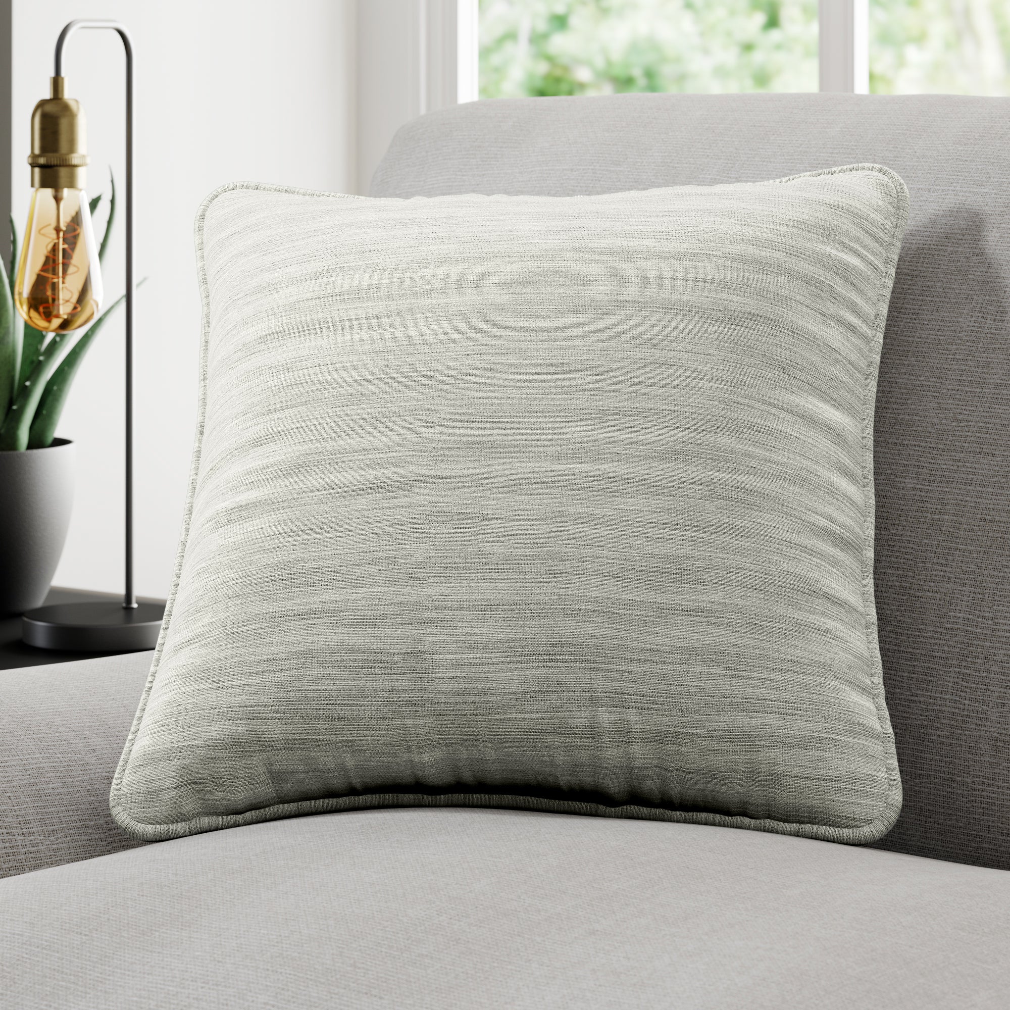 Austen Recycled Polyester Made to Measure Cushion Cover Austen Pistachio Price Comparisons | Compare The Build