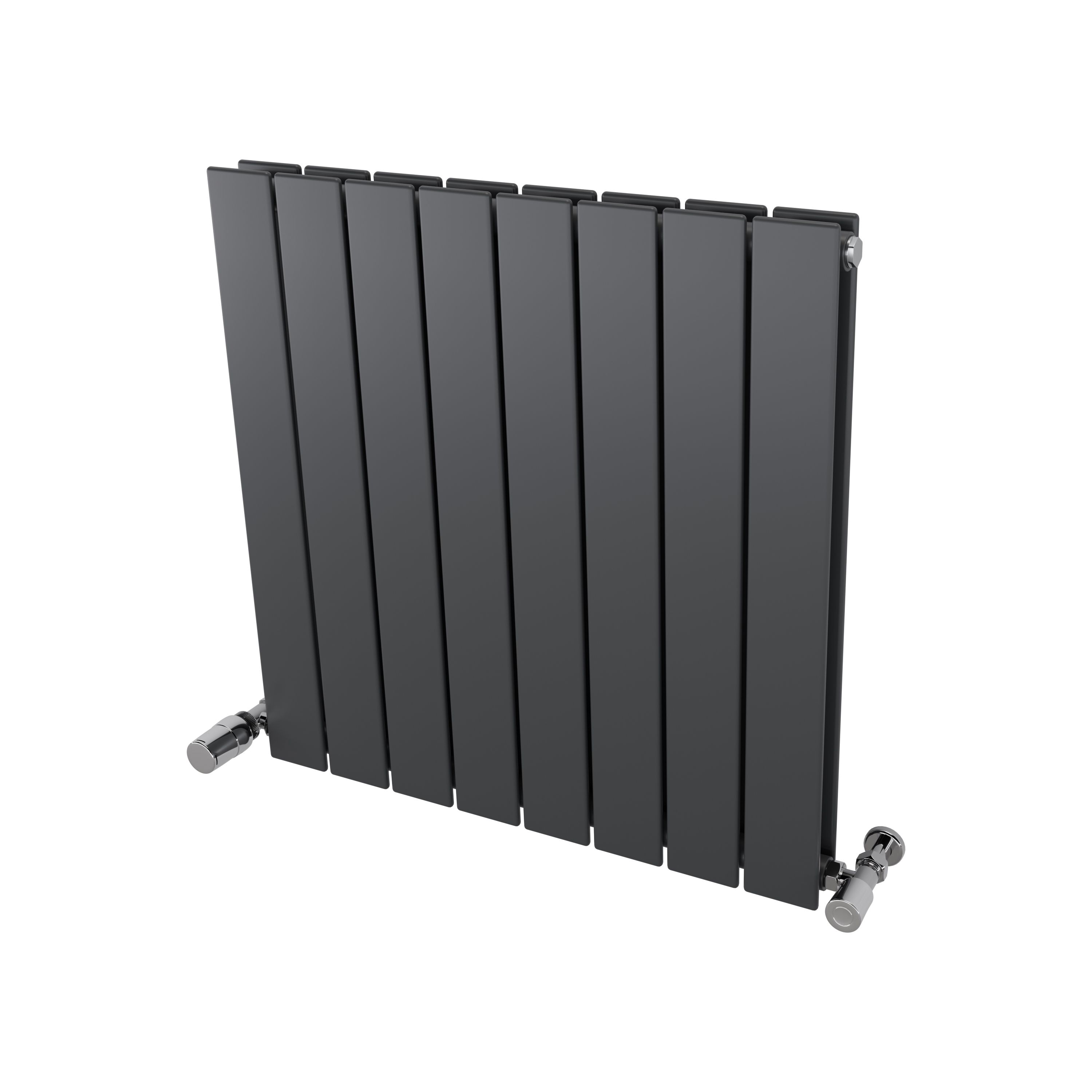 Ximax Vertirad Duplex Satin Anthracite Vertical Designer Panel Radiator, (W)595mm X (H)600mm Price Comparisons | Compare The Build