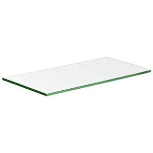 Wickes Glass Shelf - 8 x 400 x 600mm | Compare The Build