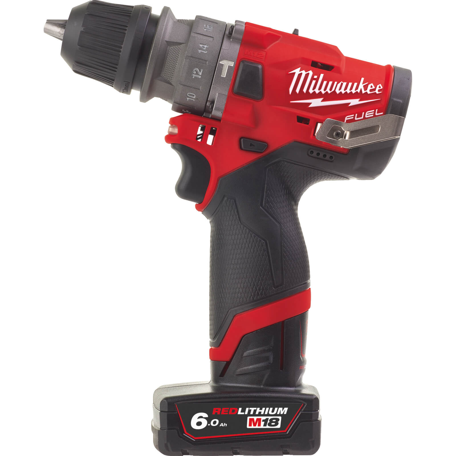 Milwaukee M12 FPDXKIT Fuel 12v Cordless Brushless Combi Drill 2 x 6ah Li-ion Charger Case Price Comparisons | Compare The Build