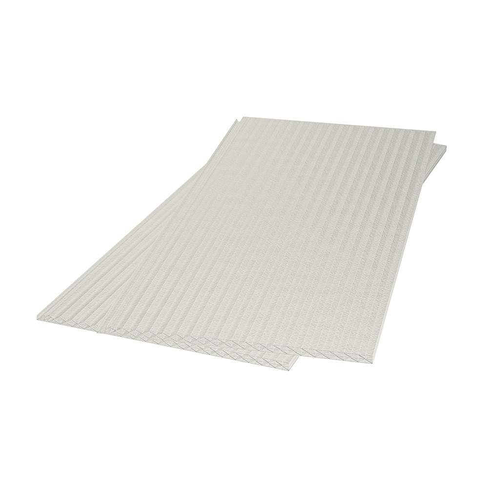 Corotherm Clickfit 16mm Clear Multiwall Polycarbonate Roof Sheet - 500mm x 3000mm Translucent 83001 Price Comparisons | Compare The Build