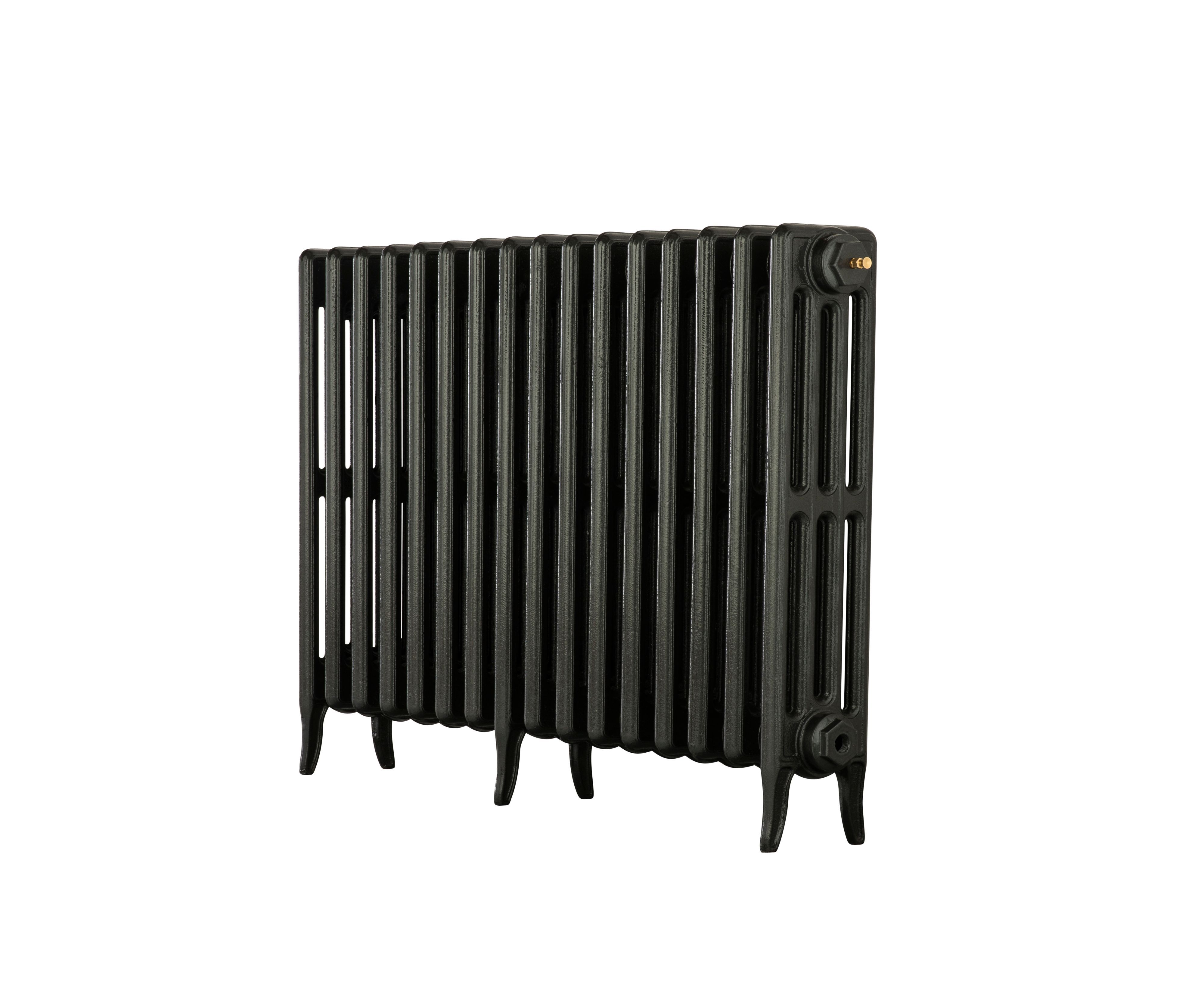 Arroll Neo-Classic 4 Column Radiator, Pewter (W)874mm (H)660mm | Compare The Build