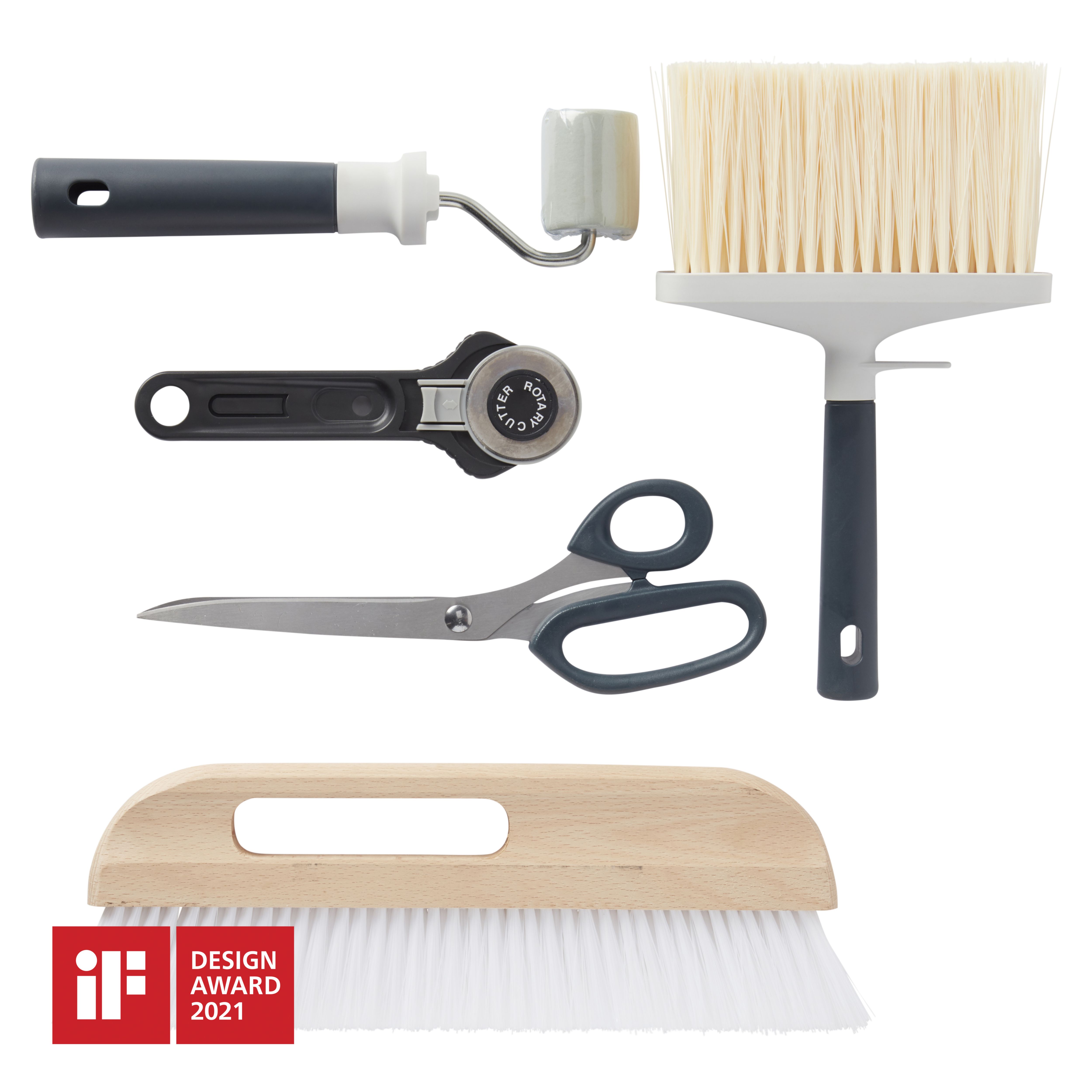 GoodHome Wallpaper Hanging Kit, Set Price Comparisons | Compare The Build