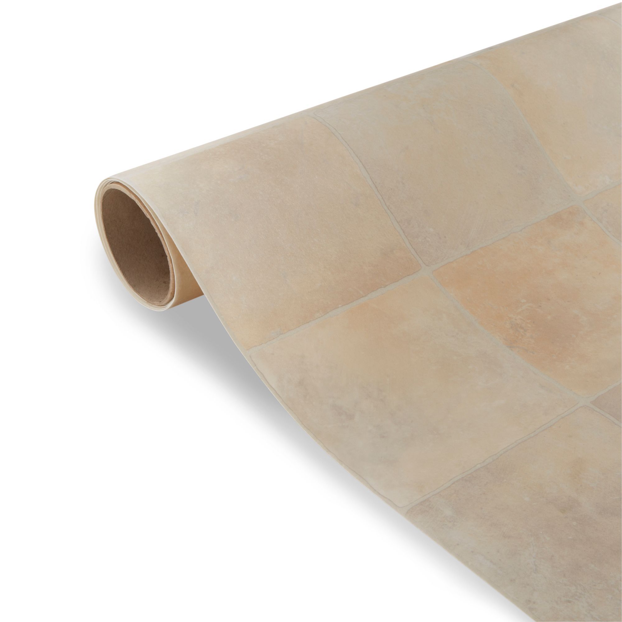 Colours Kennedy Beige Tile Effect Vinyl Flooring, 4M² Price Comparisons | Compare The Build