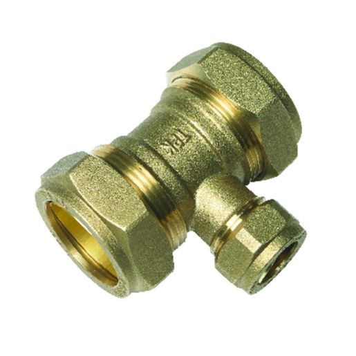 City Plumbing Reduced Branch Tee 28mm X 28mm X 15mm P70219 Price Comparisons | Compare The Build