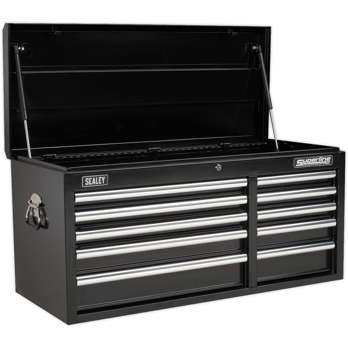 Sealey Superline Pro 10 Drawer Heavy Duty Tool Chest Black Price Comparisons | Compare The Build