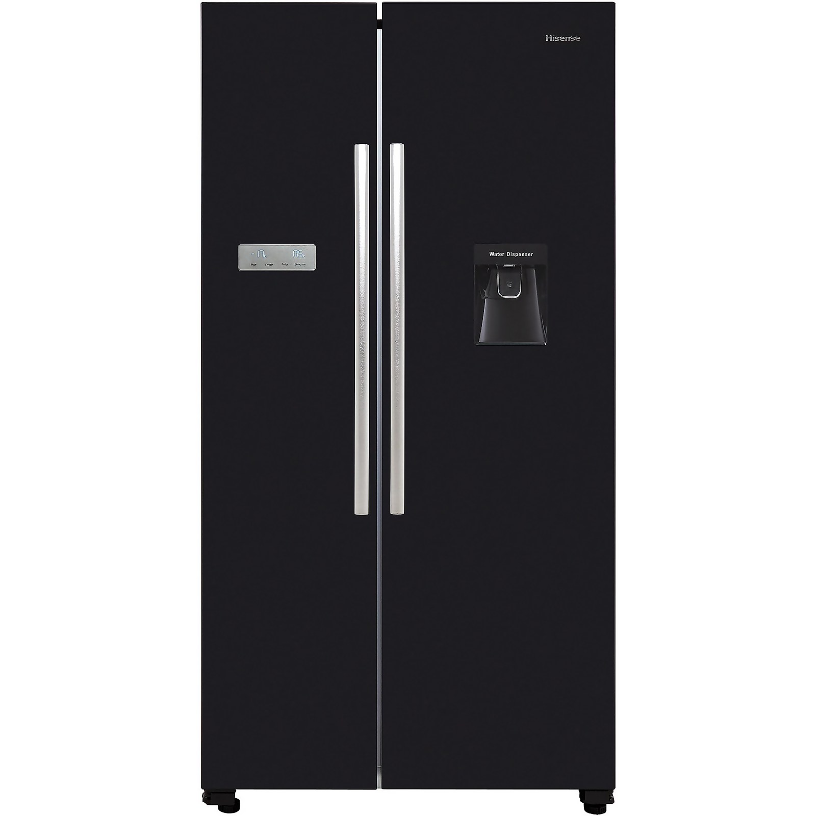 Hisense RS741N4WB11 Non-Plumbed Total No Frost American Fridge Freezer - Black Price Comparisons | Compare The Build