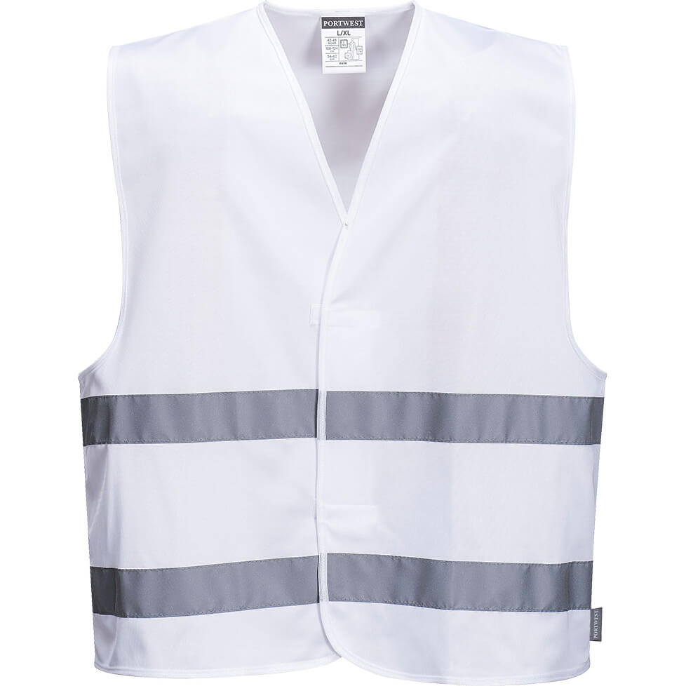 Portwest Iona 2 Band Reflective Safety Vest White 2XL / 3XL Price Comparisons | Compare The Build