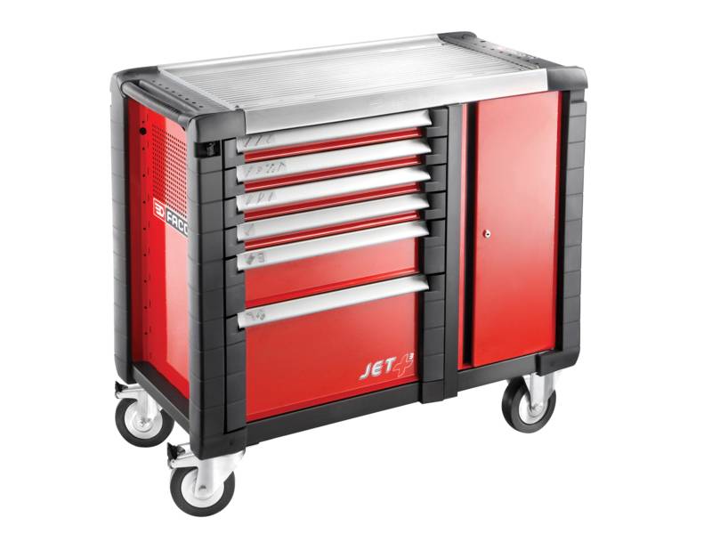 Facom FCMJETT6M3 Jet.T6M3 Mobile Work Bench 6 Drawer Red Price Comparisons | Compare The Build
