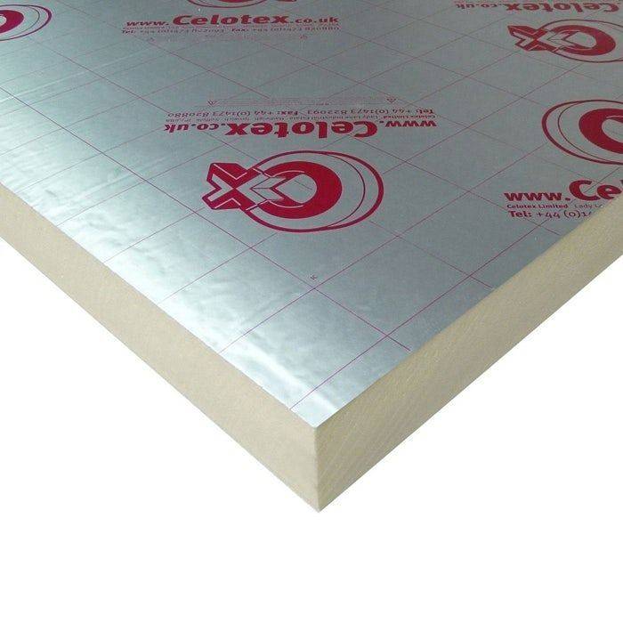 Celotex CW4000 Partial Fill Cavity Wall Insulation Board 1200mm x 450mm x 90mm Pack of 5 (2.7m2) Price Comparisons | Compare The Build