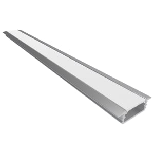 Mackay Aluminium Recessed Profile for Flexible Strip Lighting - 1000mm Price Comparisons | Compare The Build