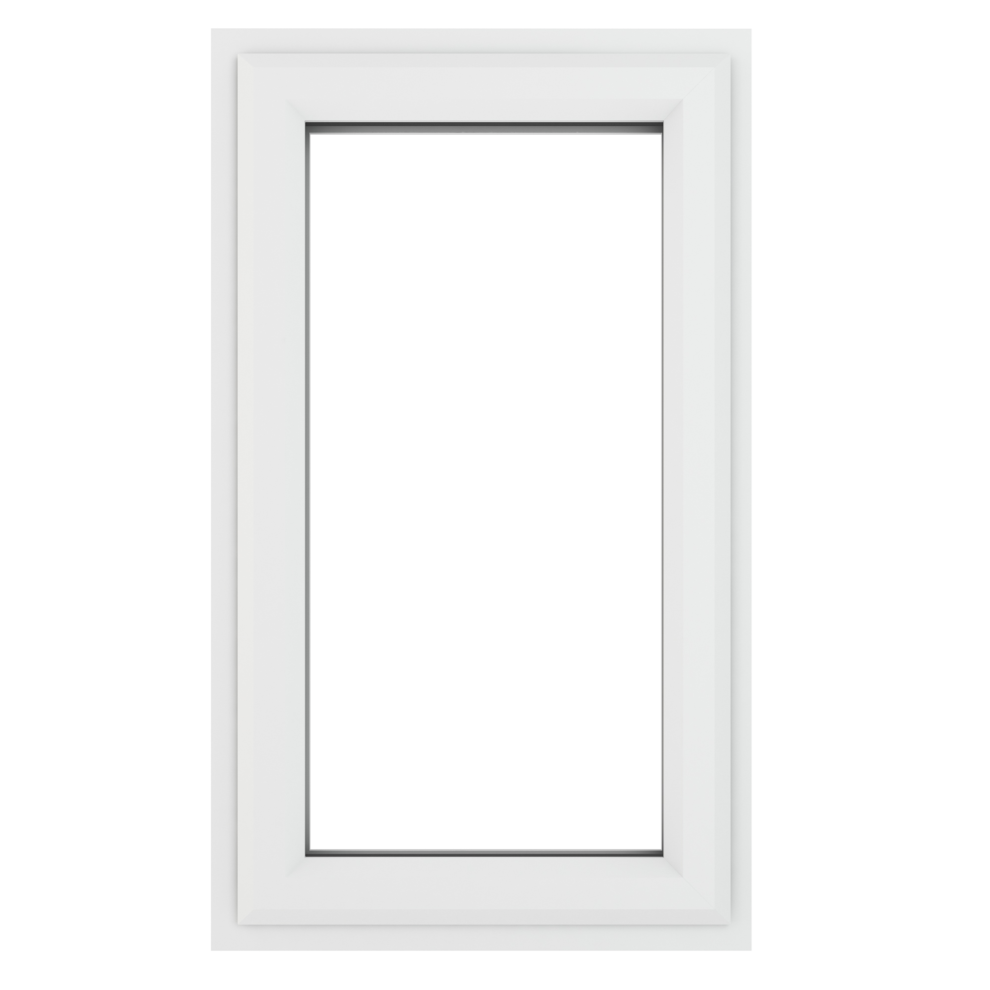 Crystal White Upvc Casement Clear Window 1P Left Hand Opening 610 mm x 1115 mm Price Comparisons | Compare The Build