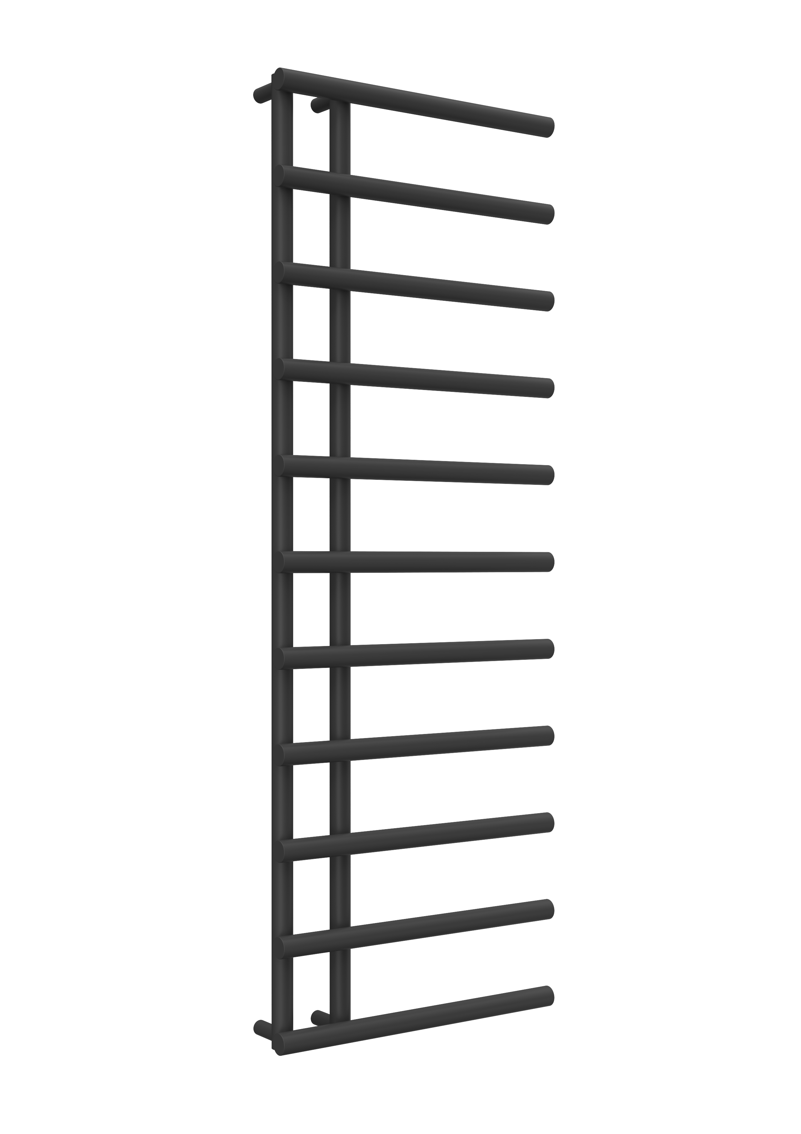 Reina Matera Designer Rail, Anthracite, 1412x500mm | Compare The Build