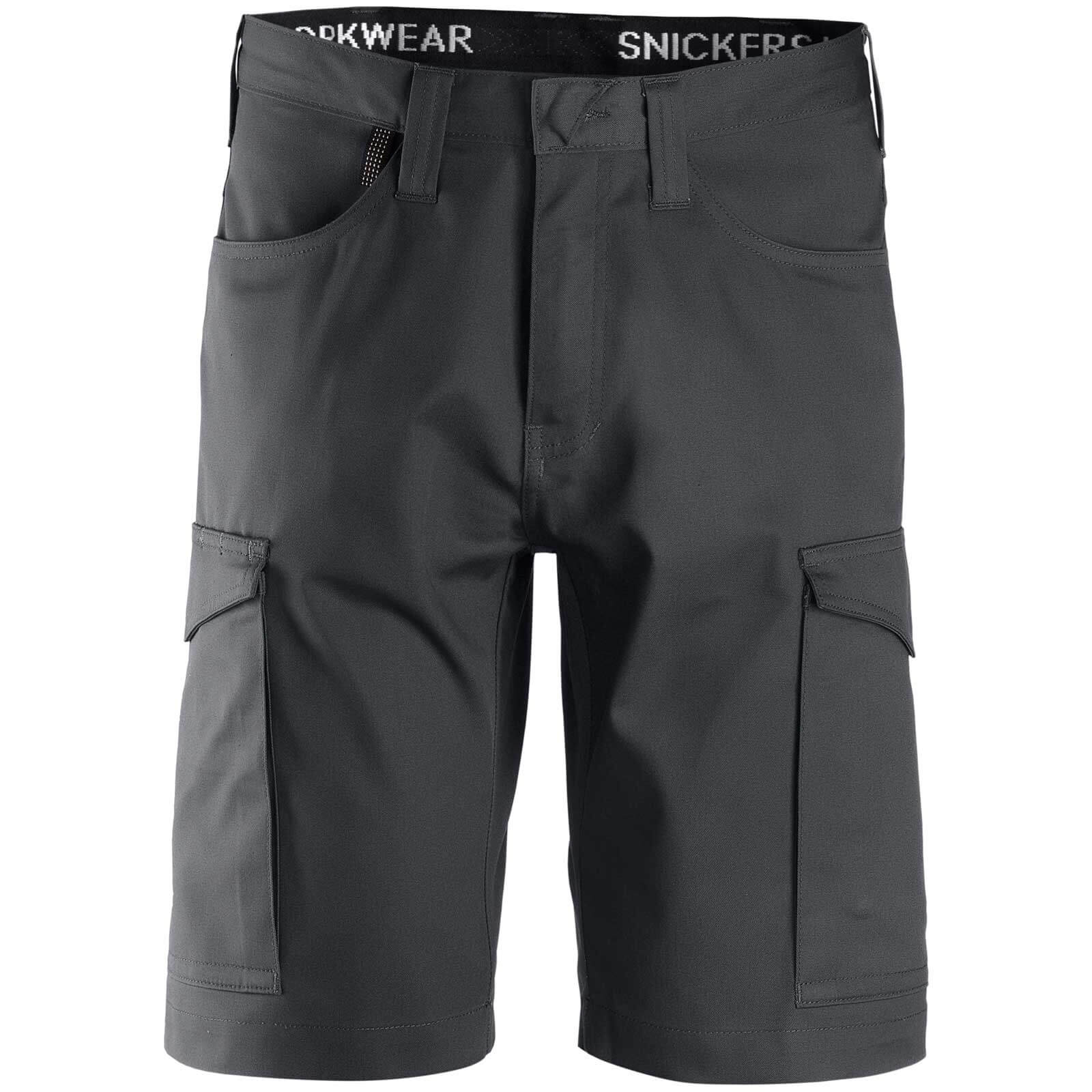 Snickers 6100 Mens Service Shorts Steel Grey 31" Price Comparisons | Compare The Build