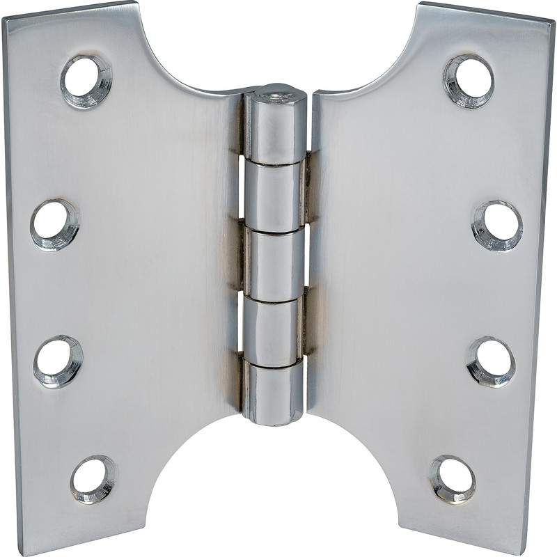 Eclipse Steel Parliament Hinge Satin Chrome 102mm (2 Pack) Price Comparisons | Compare The Build