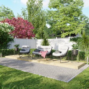 Power Timber Decking Kit No Handrails - 1.2 x 6m Price Comparisons | Compare The Build
