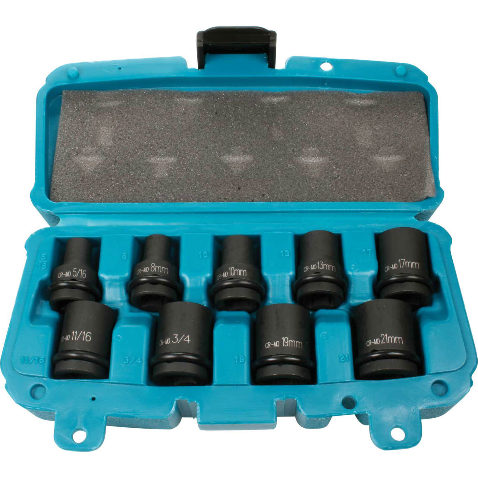 Makita 9 Piece 1/2" Drive Impact Socket Set Metric and Imperial 1/2" Price Comparisons | Compare The Build