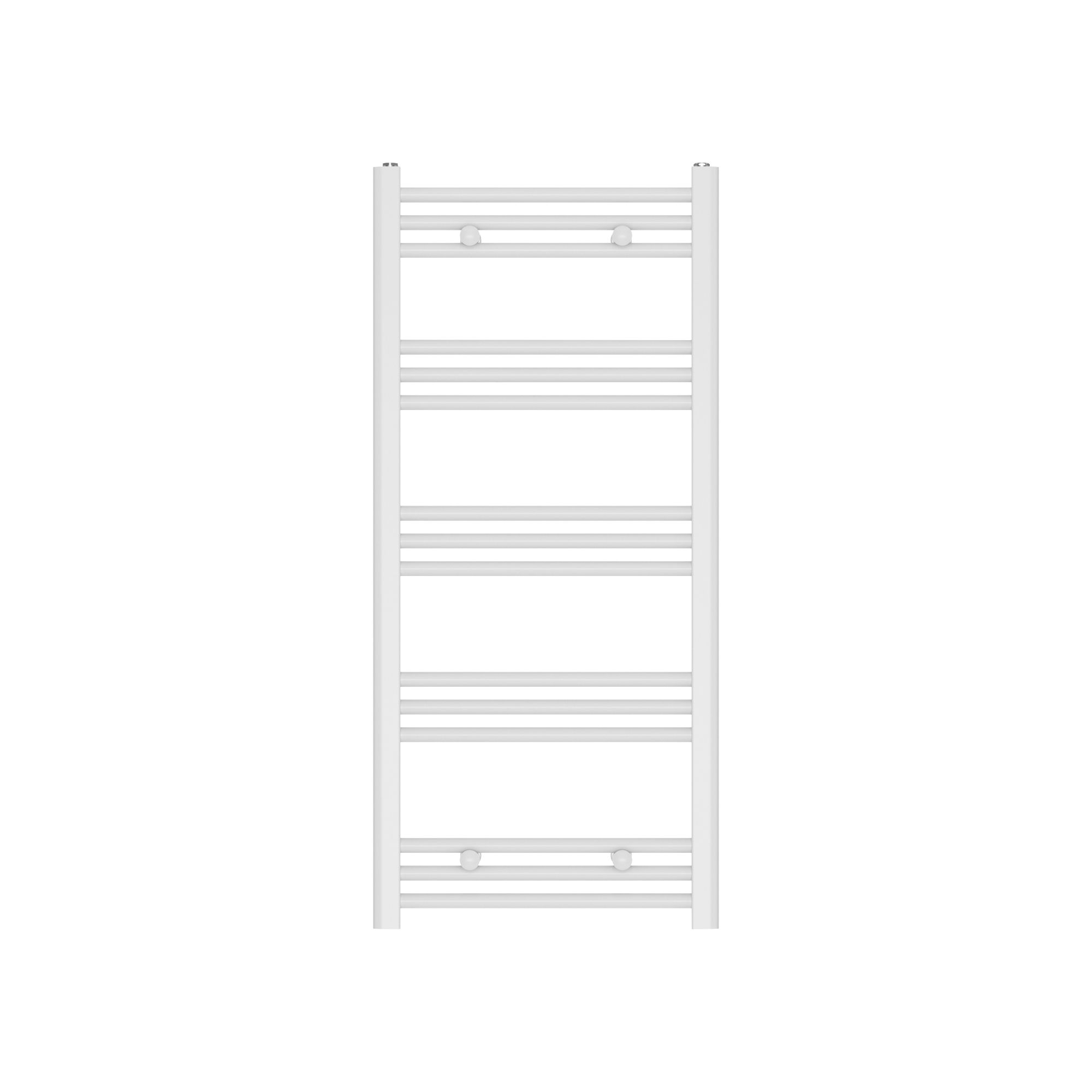 GoodHome Leyburn, White Vertical Flat Towel Radiator (W)500mm X (H)1100mm Price Comparisons | Compare The Build