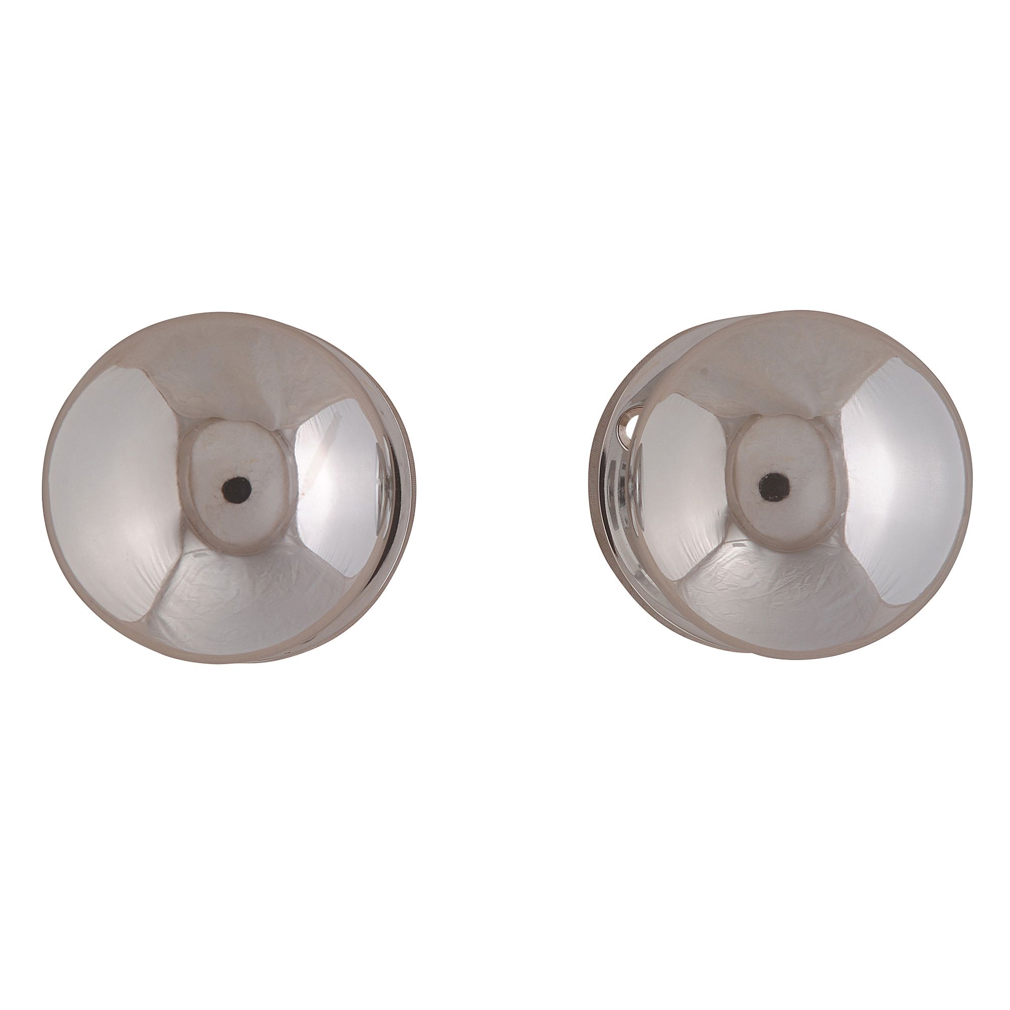 Polished Chrome Effect Zamak Round Internal Door Knob (Dia)54mm, Pack Of 3 Price Comparisons | Compare The Build