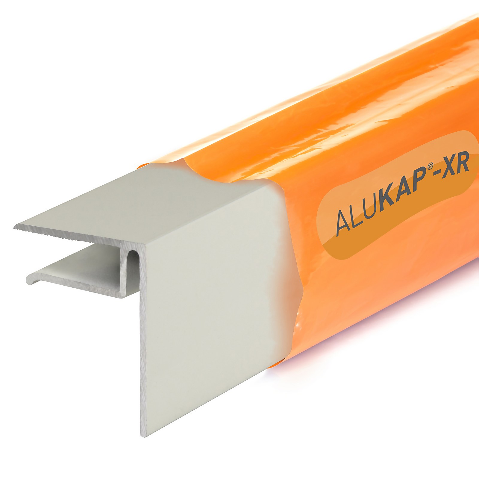 Alukap®-XR 10mm End Stop Bar 4.8m White | Compare The Build