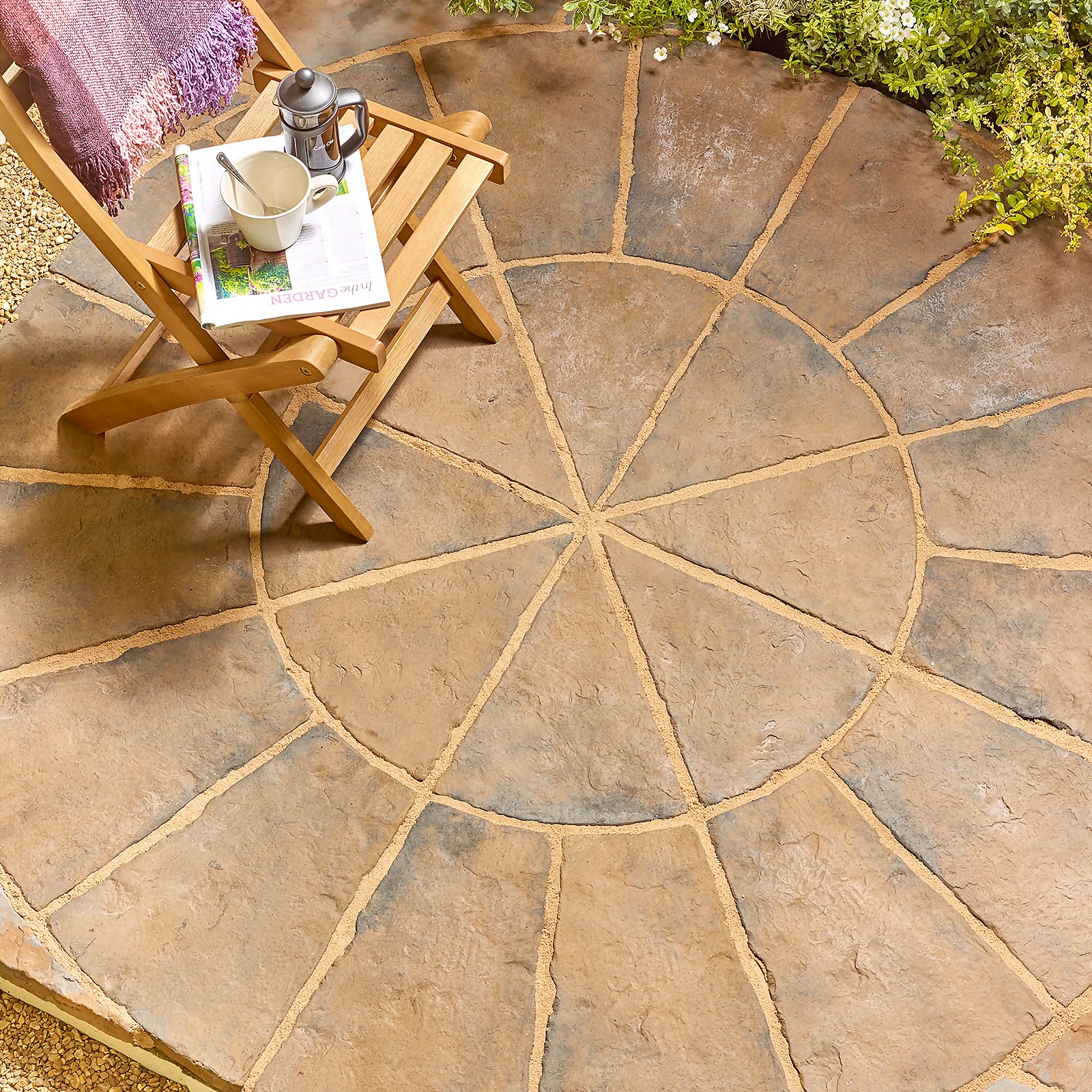 Stylish Stone Belfrey 1.8m Circle Kit - Autumn Brown Price Comparisons | Compare The Build