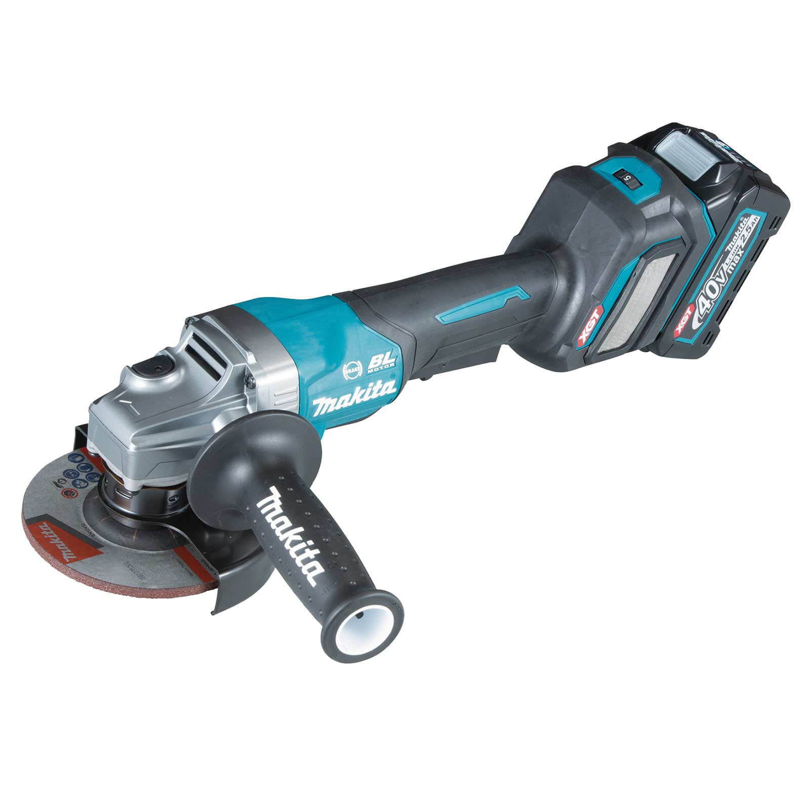 Makita GA029G 40v Max XGT Cordless Brushless Paddle Switch Angle Grinder 125mm No Batteries No Charger No Case Price Comparisons | Compare The Build