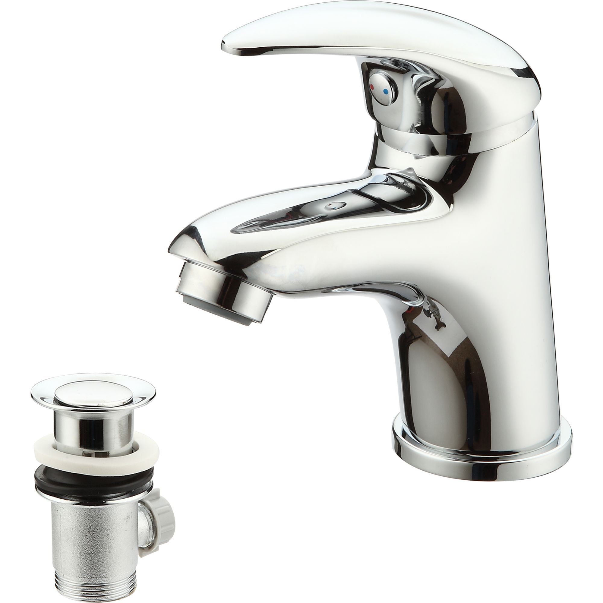 GoodHome Blyth 1 Lever Contemporary Basin Mono Mixer Tap Price Comparisons | Compare The Build