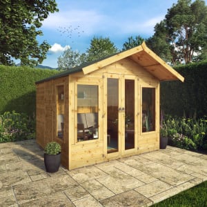 Mercia 10 x 8ft Premium Sussex Summerhouse Price Comparisons | Compare The Build