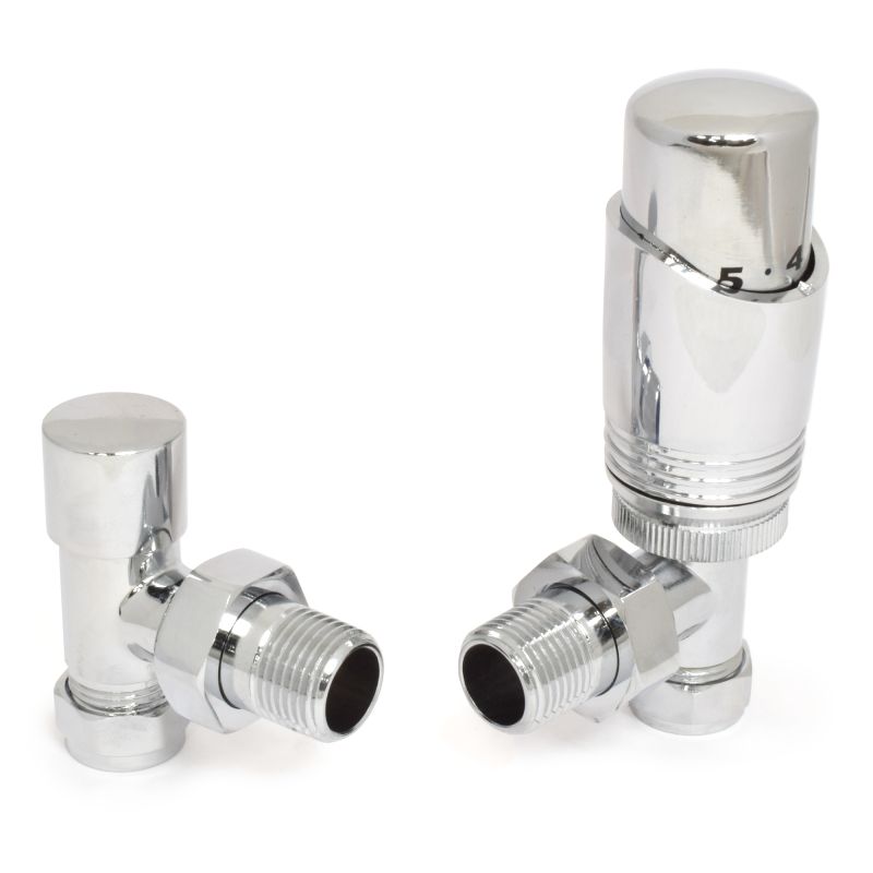 West Thermostatic Valves, Delta, Chrome Angled Price Comparisons | Compare The Build