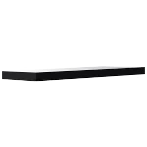 Wickes Gloss Black Floating Shelf - 38 x 235 x 900mm Price Comparisons | Compare The Build