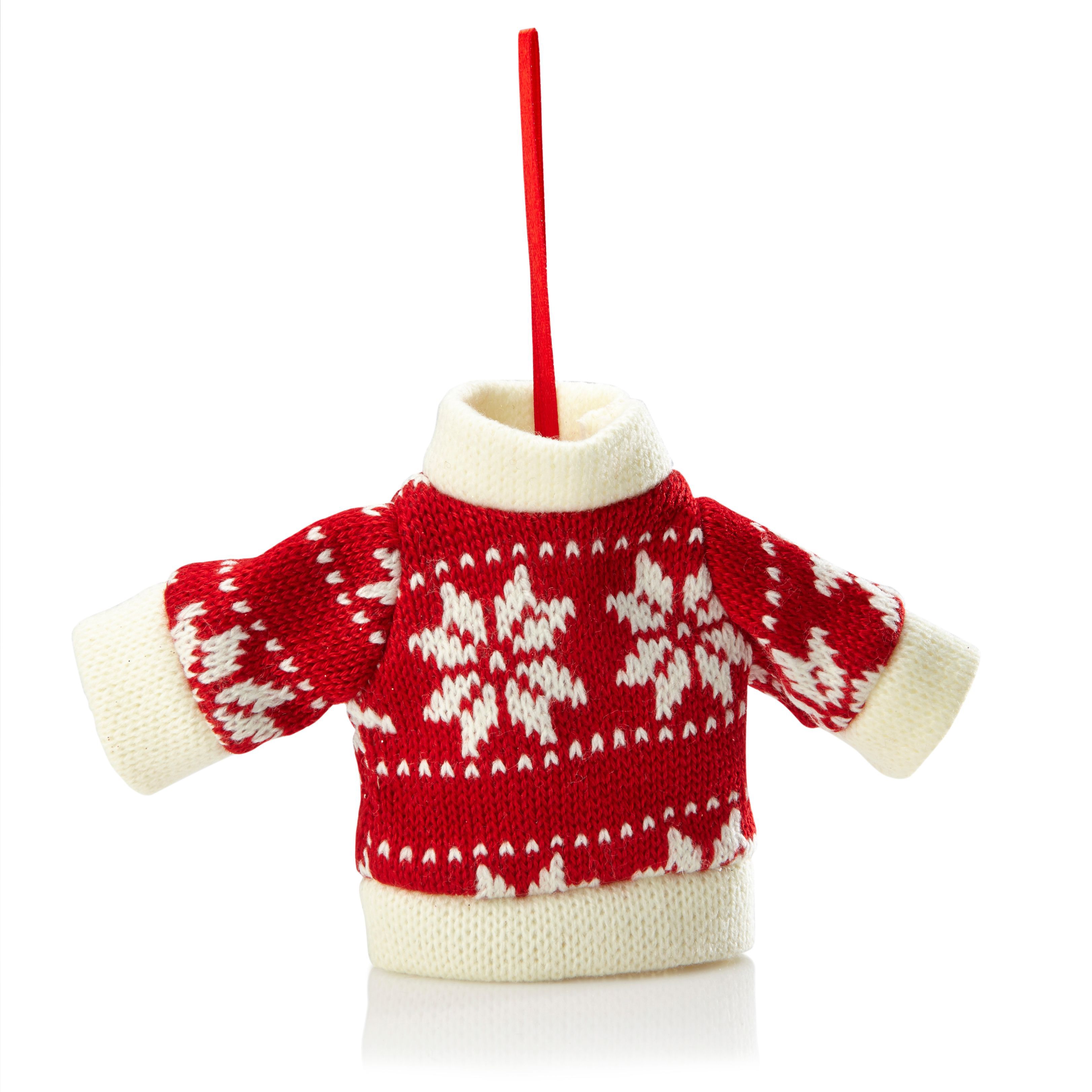Knitted Red Jumper Decoration Price Comparisons | Compare The Build