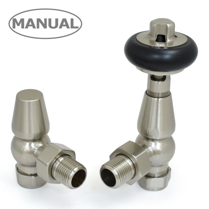 West Manual Valves, Eton, Satin Nickel Angled Price Comparisons | Compare The Build