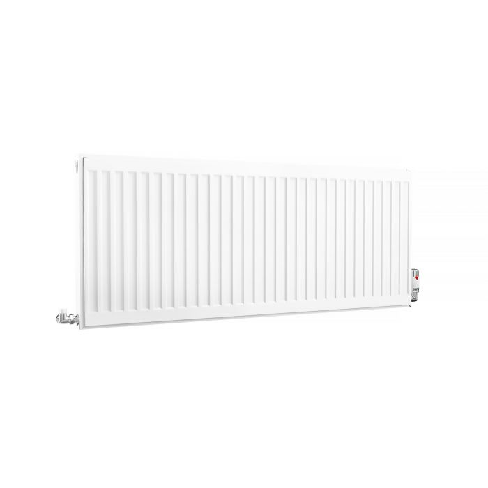 Kartell K-Rad Compact Horizontal Radiator, White, 500mm x 1200mm - Double Panel, Single Convector Price Comparisons | Compare The Build