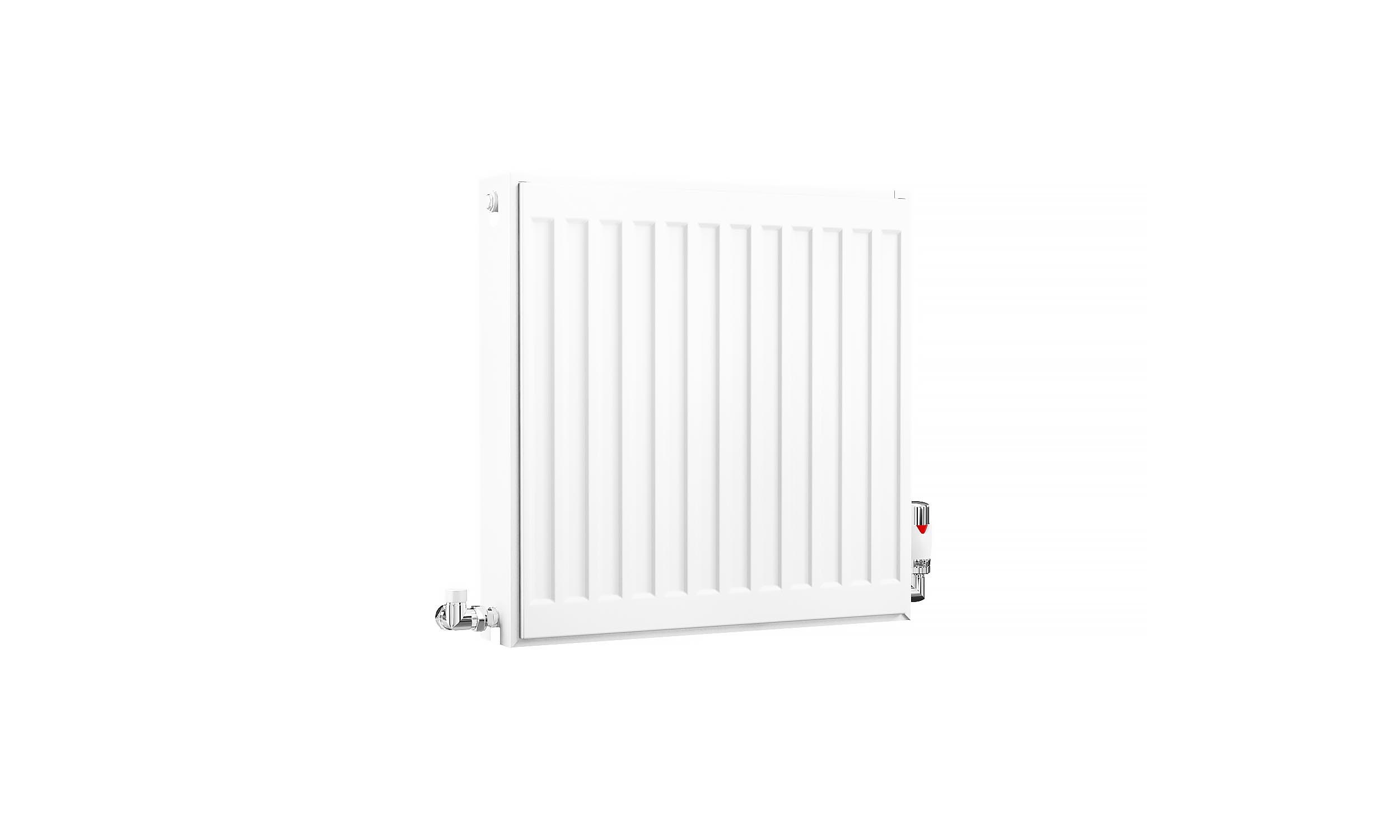 Kartell K-Rad Compact Horizontal Radiator, White, 500mm x 500mm - Double Panel, Double Convector Price Comparisons | Compare The Build